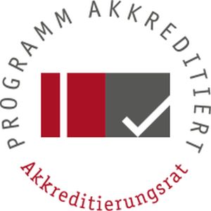 Siegel des Akkreditierungsrates zur Programmakkreditierung des Master BKS
