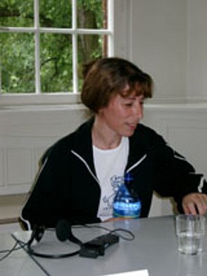 Fadéla Amara ist die Preisträgerin des Alice Salomon Award 2004 Fadéla Amara bei der Preisverleihung des Alice Salomon Awards im Jahre 2004